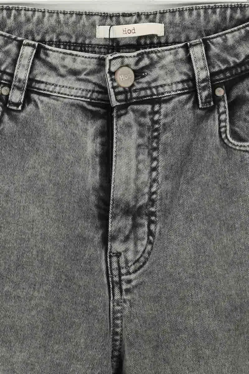 Jean droit Hod Gala Gris en Coton