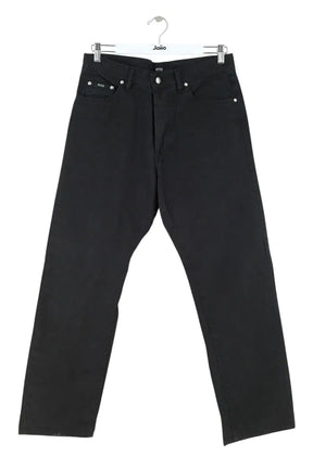 Jean droit Hugo Boss Anthracite en Coton, taille XXL - Seconde Main