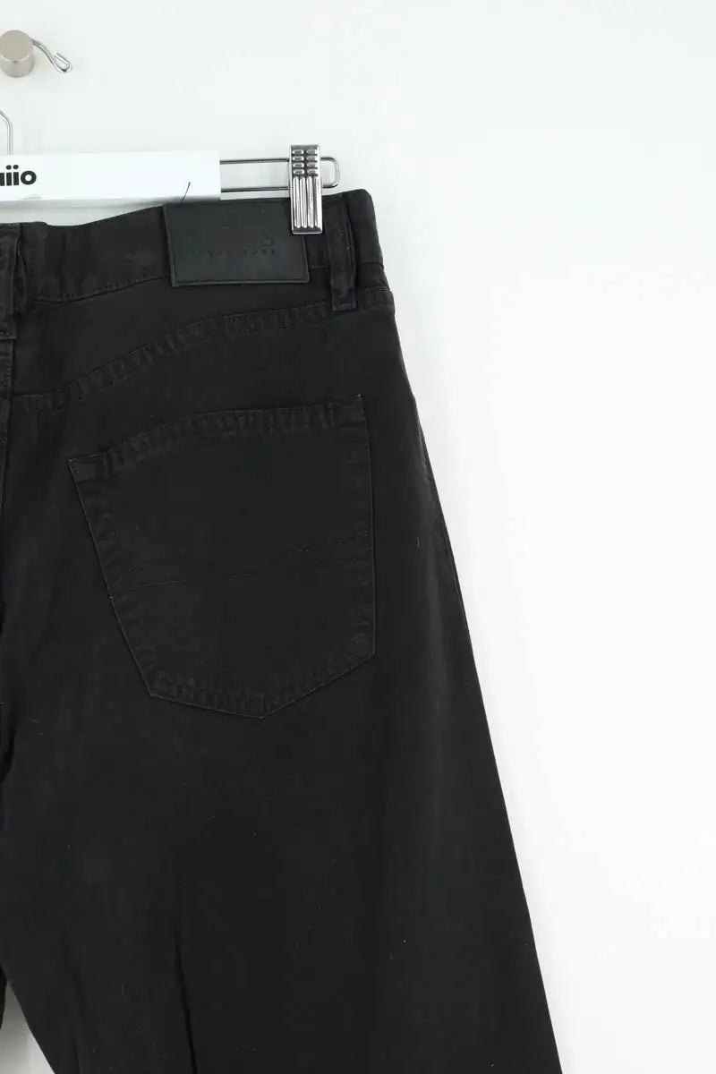 Jean droit Hugo Boss Anthracite en Coton