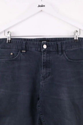 Jean droit Hugo Boss Noir en Coton