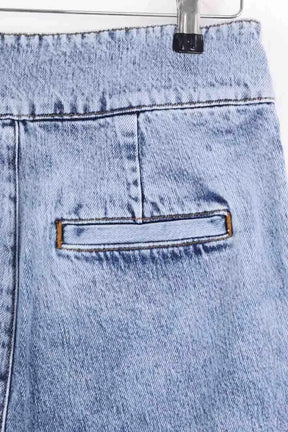 Jean droit Iro Bleu en Coton
