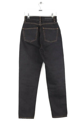 Jean droit Iro Noir en Coton