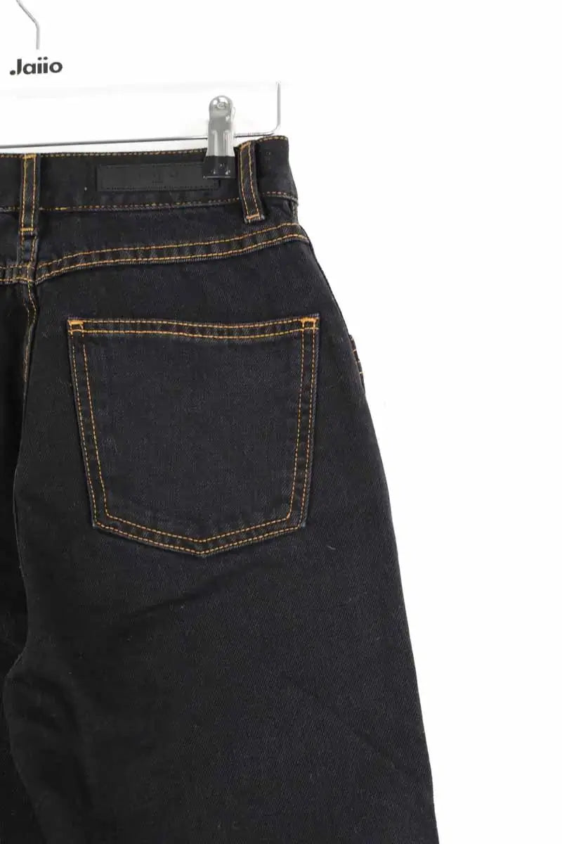 Jean droit Iro Noir en Coton