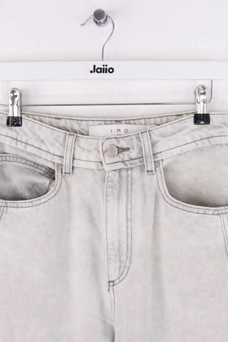 Jean droit Iro Rousselin Bleu en Coton