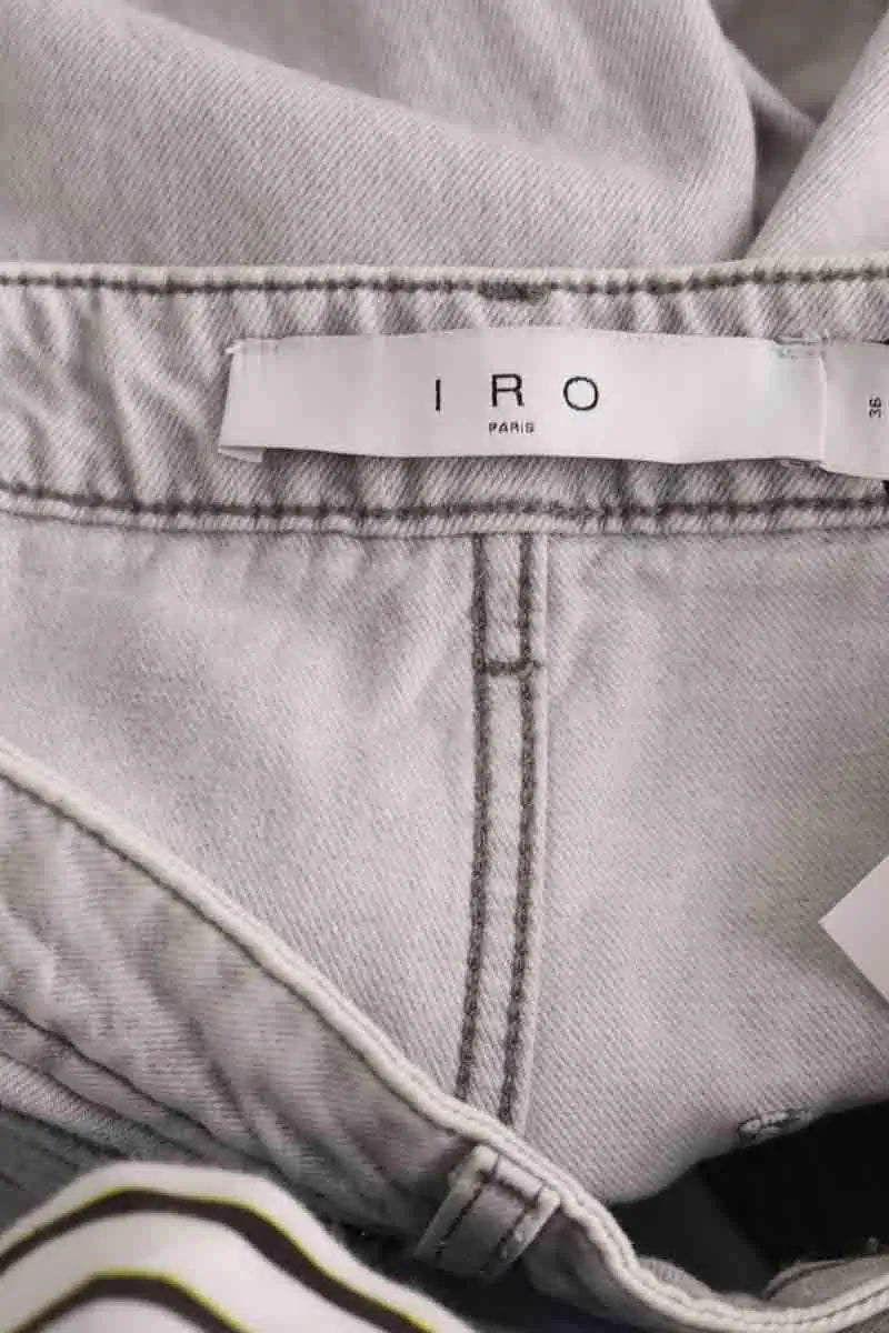 Jean droit Iro Rousselin Bleu en Coton