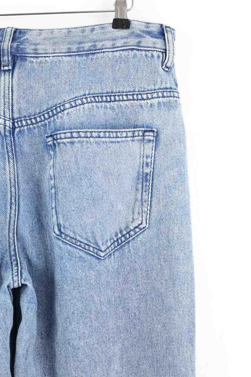 Jean droit Isabel Marant Bleu en Coton