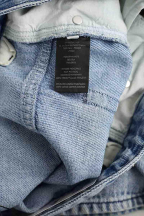 Jean droit Isabel Marant Bleu en Coton