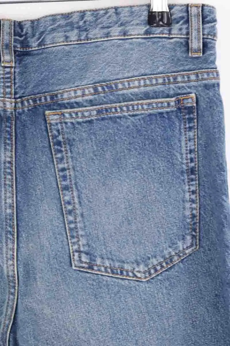 Jean droit Isabel Marant Étoile Bleu en Coton