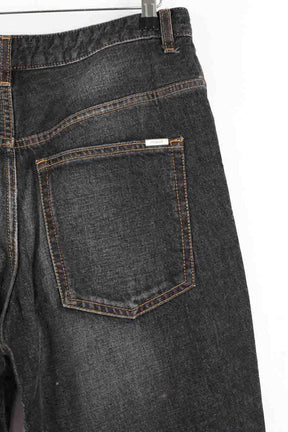 Jean droit Isabel Marant Étoile Marine en Coton