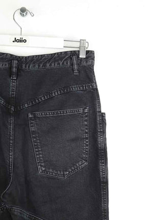 Jean droit Isabel Marant Noir en Coton