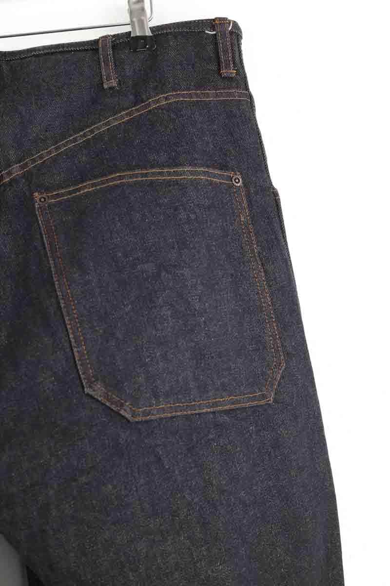 Jean droit Jean Paul Gaultier Noir en Coton