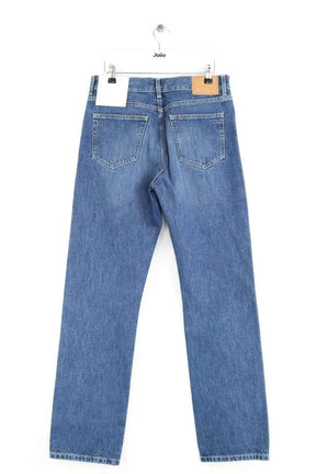 Jean droit Jeanerica Tom mid blue wash Bleu en Coton
