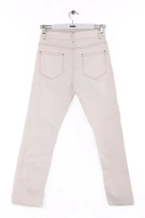 Jean droit Joseph Ecru en Coton
