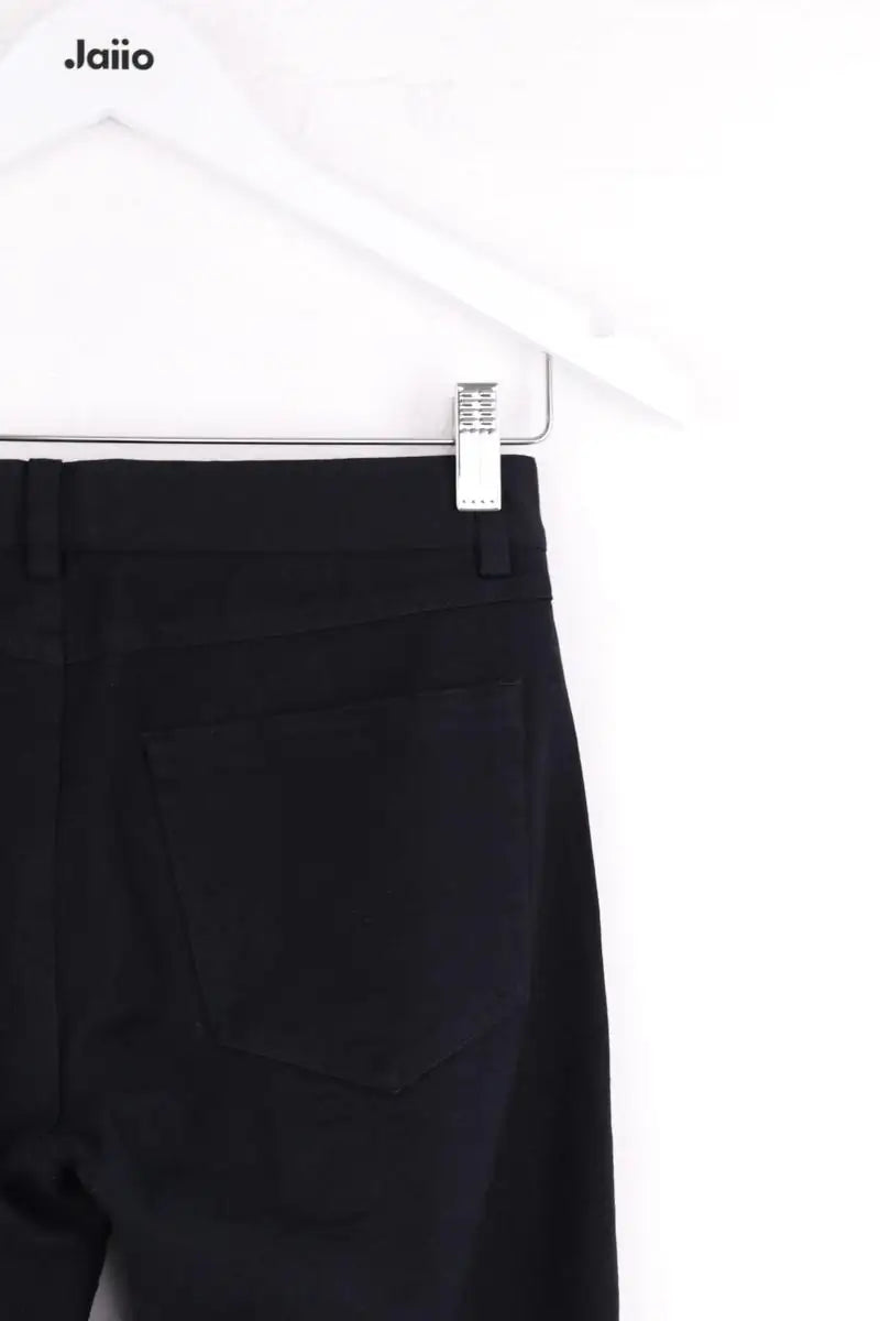 Jean droit Joseph Noir en Coton