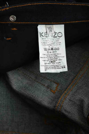 Jean droit Kenzo Bleu en Coton