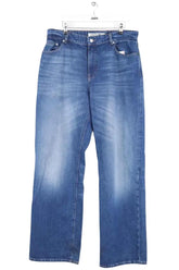 Jean droit Lacoste Bleu en Coton, taille L - Seconde Main
