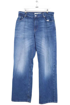 Jean droit Lacoste Bleu en Coton, taille L - Seconde Main