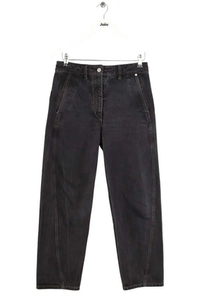 Jean droit Lemaire Anthracite en Coton, taille S - Seconde Main