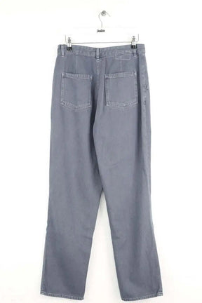 Jean droit Leon & Harper Gris en Coton