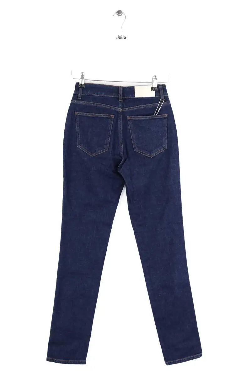 Jean droit Lepantalon Bleu en Coton