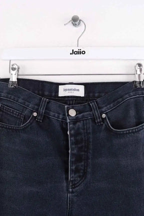 Jean droit Lepantalon Marine en Coton