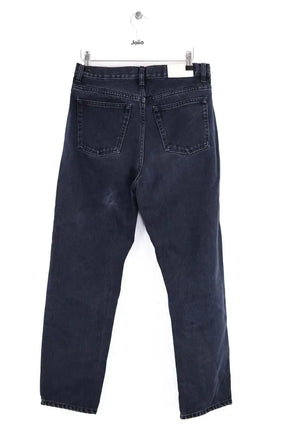Jean droit Lepantalon Marine en Coton