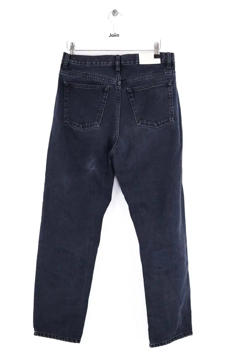 Jean droit Lepantalon Marine en Coton