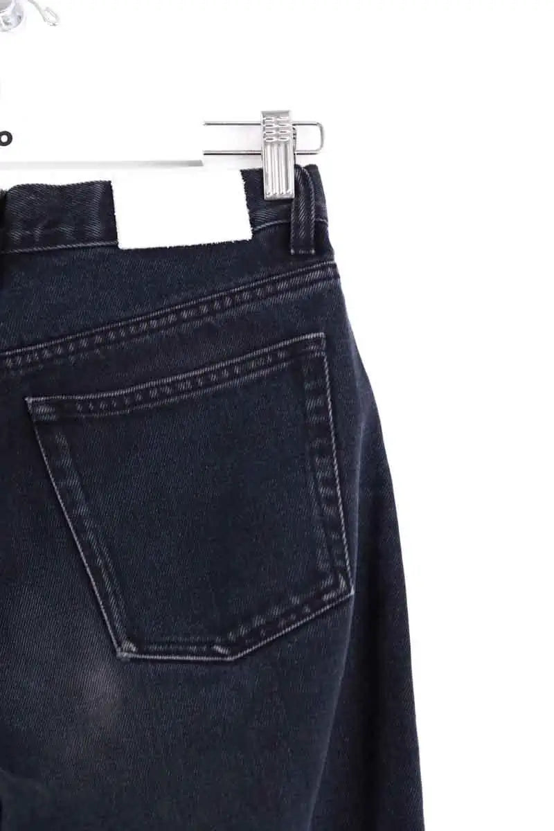 Jean droit Lepantalon Marine en Coton