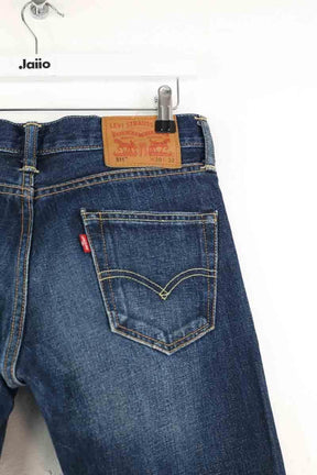 Jean droit Levi's 102 Bleu en Coton