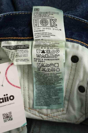 Jean droit Levi's 102 Bleu en Coton