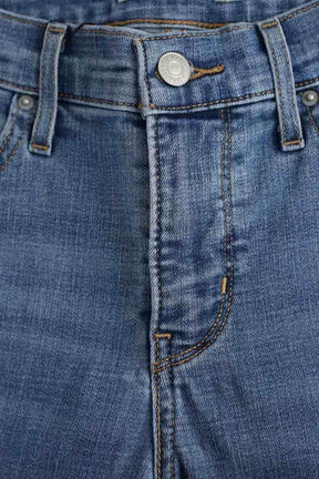 Jean droit Levi's 314 Shaping straight Bleu en Coton