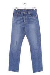 Jean droit Levi's 501 Bleu en Coton, taille L - Seconde Main