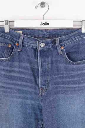 Jean droit Levi's 501 Bleu en Coton