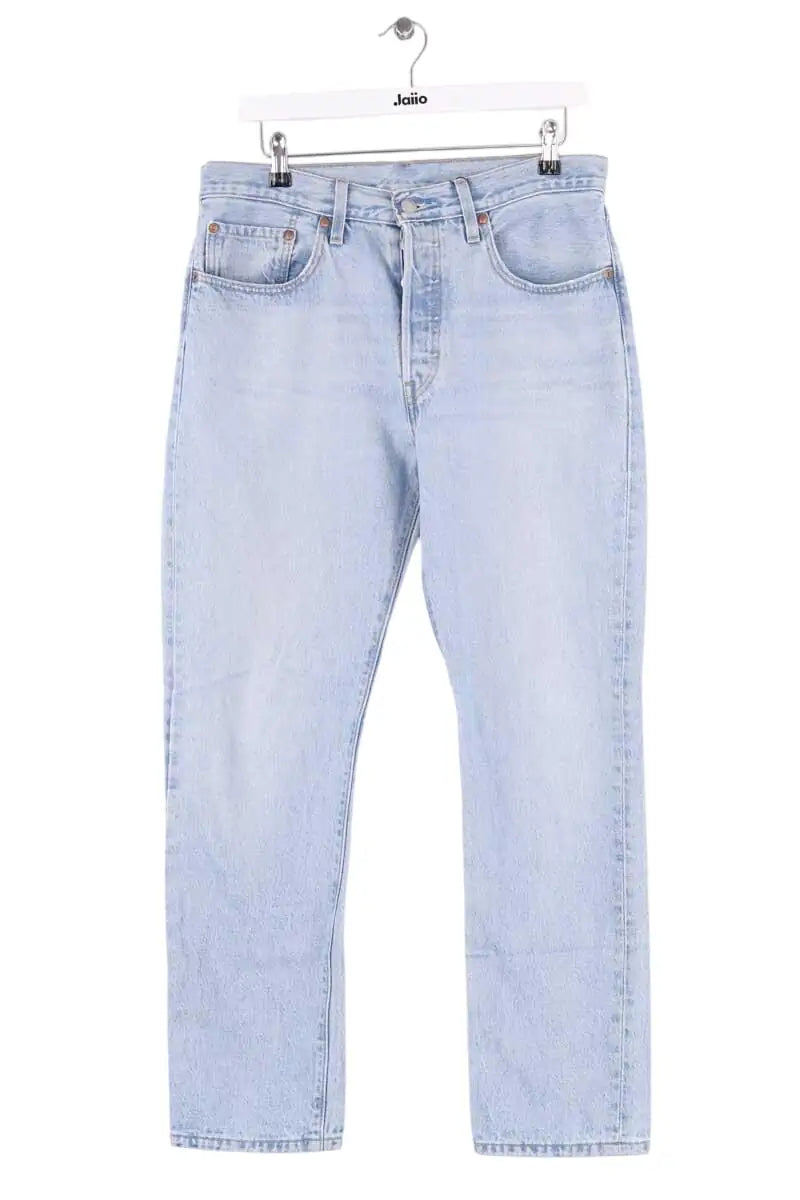 Jean droit Levi's 501 Bleu en Coton, taille L - Seconde Main