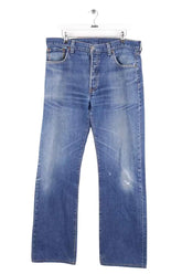 Jean droit Levi's 501 Bleu en Coton, taille XL - Seconde Main