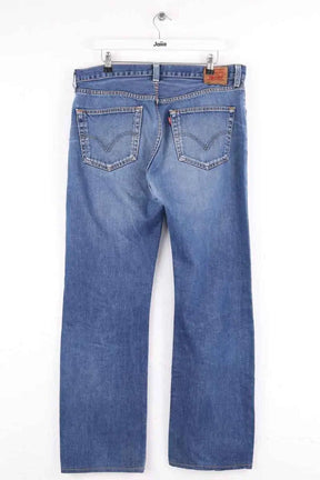 Jean droit Levi's 501 Bleu en Coton