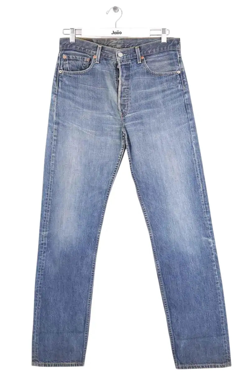 Jean droit Levi's 501 Bleu en Coton, taille XL - Seconde Main