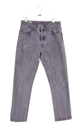 Jean droit Levi's 501 Gris en Coton, taille XS - Seconde Main