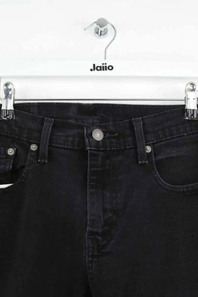 Jean droit Levi's 502 Noir en Coton