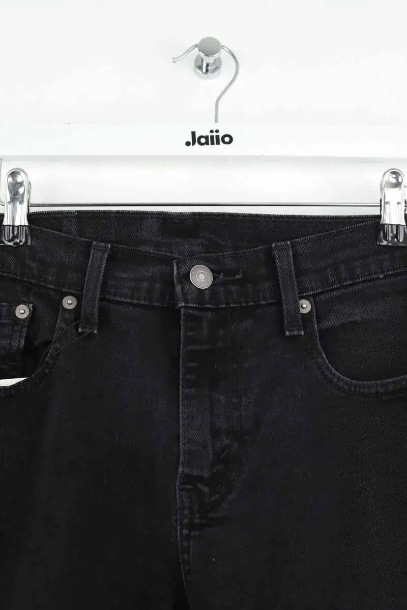 Jean droit Levi's 502 Noir en Coton