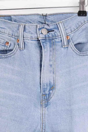 Jean droit Levi's 510 Bleu en Coton