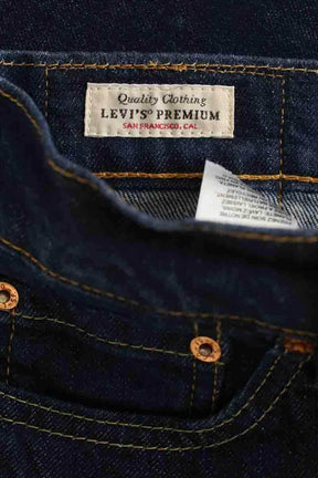 Jean droit Levi's 511 Bleu en Coton