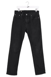 Jean droit Levi's 511 Noir en Coton, taille S - Seconde Main