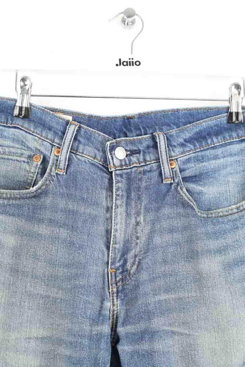 Jean droit Levi's 512 Bleu en Coton
