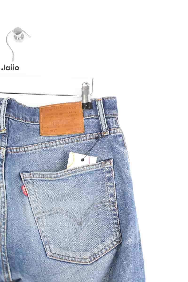 Jean droit Levi's 512 Bleu en Coton