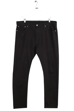 Jean droit Levi's 512 Noir en Coton, taille XL - Seconde Main