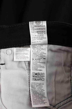 Jean droit Levi's 512 Noir en Coton