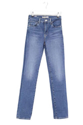 Jean droit Levi's 724 Bleu en Coton, taille XS - Seconde Main