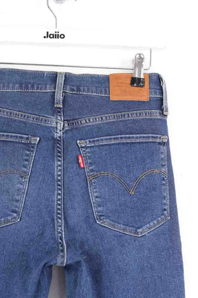 Jean droit Levi's 724 Bleu en Coton
