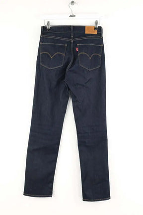Jean droit Levi's 724 Marine en Coton